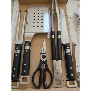 Discontinued Chef's Classic 5 Piece Grill Set CGS-315 Open Box See Details